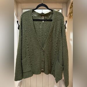 Free People SoftSpun Grandpa Cardi